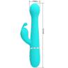 Pretty love - dejon vibrador rabbit 3 en 1 multifunción verde agua - 7