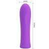 Pretty love - alfreda vibrador super power morado - 5