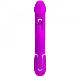 Pretty love - kampas vibrador rabbit 3 en 1 multifunción con lengua violeta Pretty love - kampas vibrador rabbit 3 en 1 multifunción con lengua violeta