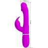 Pretty love - kampas vibrador rabbit 3 en 1 multifunción con lengua - 7
