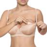 Byebra half push-up discreto transparente - 4