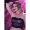 Radiance - top bandeau pedrería talla grande - 2
