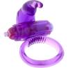 Sevencreations anillo vibrador de silicona lila - 1