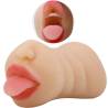 Boca con lengua de la Crazy Bull Sarah