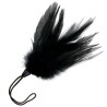 Darkness pluma estimuladora negro 17cm - 2
