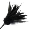 Darkness fusta con pluma negro - 3
