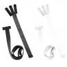Byebra adaptador sujetador espalda abierta negro y blanco 3ud - 2