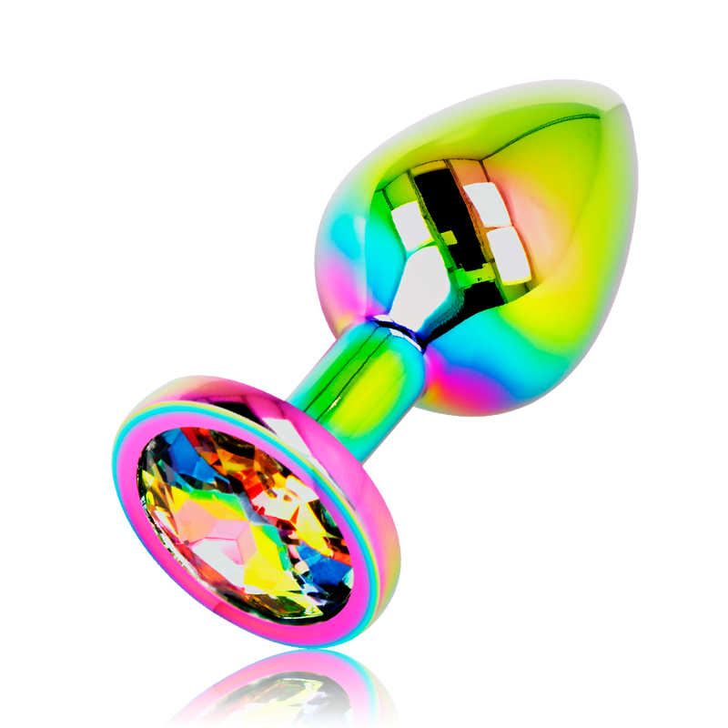Ohmama plug anal circulo iridiscente - talla s Ohmama plug anal circulo iridiscente - talla s
