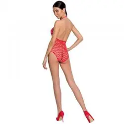 Passion - woman bs087 bodystocking rojo talla unica Passion - woman bs087 bodystocking rojo talla unica