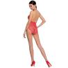 Passion woman bs087 bodystocking rojo talla unica - 2