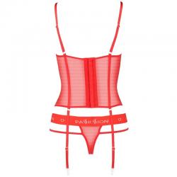 Passion - kyouka corset - rojo l/xl