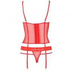 Passion - kyouka corset - rojo l/xl