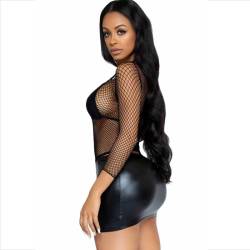 Leg avenue - camiseta red manga larga - - 2