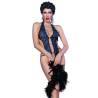 Chilirose - cr 4479 body crotchless azul s/m - 1