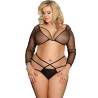Top y Braguita de Tiras Talla Grande Subblime, de tres cuartos