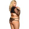Top y Braguita de Tiras Talla Grande Subblime, de espaldas