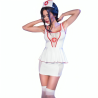 Chilirose - cr 4160 disfraz enfermera top & falda - 1