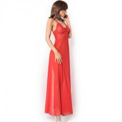 Chilirose - cr 3883 babydoll largo rojo s/m