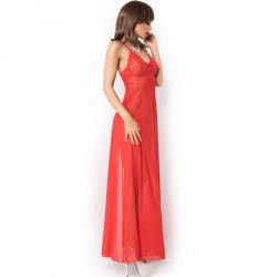 Chilirose - cr 3883 babydoll largo rojo s/m