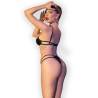 Chilirose - cr 4700 set body negro s/m - 2