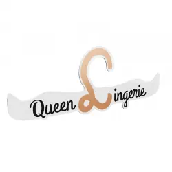 Queen lingerie - percha para lenceria 27.5 cm (1 unidad) Queen lingerie - percha para lenceria 27.5 cm (1 unidad)