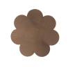Bye bra body cinta 5m x 6.5 cm + 3 pares de pezoneras marron oscuro - 3