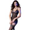 Chilirose - cr 4417 set corset negro - 3