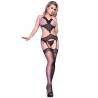Chilirose - cr 4372 set corset negro - 1