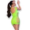 Chilirose - cr 4618 vestido verde s/m - 2