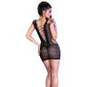 Chilirose - cr 4384 vestido negro s/l - 3