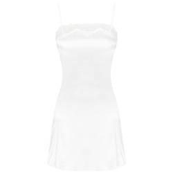 Camisón de satén crudo del set Livco Corsetti Jacqueline, sin modelo