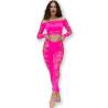 Chilirose - cr 4632 top & pantalon fucsia s/l - 1