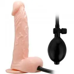 Baile - inflatable dildo hinchable realistico con ventosa 15 cm Baile - inflatable dildo hinchable realistico con ventosa 15 cm