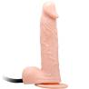 Dildo hinchable realista visto de frente