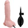 Inflatable dildo hinchable realistico con ventosa 19.3 cm - 6