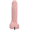 Inflatable dildo hinchable realistico con ventosa 19.3 cm - 7