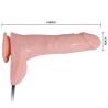 Inflatable dildo hinchable realistico con ventosa 19.3 cm - 8