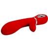 Pretty love - thomas vibrador punto g multifunción rojo - 4