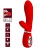 Pretty love - thomas vibrador punto g multifunción rojo - 7