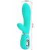 Pretty love - thomas vibrador punto g multifunción verde agua - 5