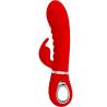 Pretty love - prescott vibrador punto g multifunción rojo - 1