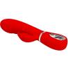Pretty love - prescott vibrador punto g multifunción rojo - 3