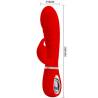 Pretty love - prescott vibrador punto g multifunción rojo - 5