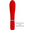 Pretty love - prescott vibrador punto g multifunción rojo - 6