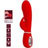 Pretty love - prescott vibrador punto g multifunción rojo - 7