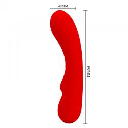 Pretty love - prescott vibrador recargable rojo