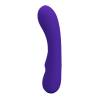 Vibrador recargable Pretty Love Prescott violeta oscuro, de frente
