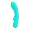 Vibrador recargable Pretty Love Prescott verde agua, de frente