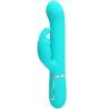 Pretty love - vibrador coale rabbit perlas verde agua - 1