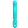 Pretty love - vibrador coale rabbit perlas verde agua - 2
